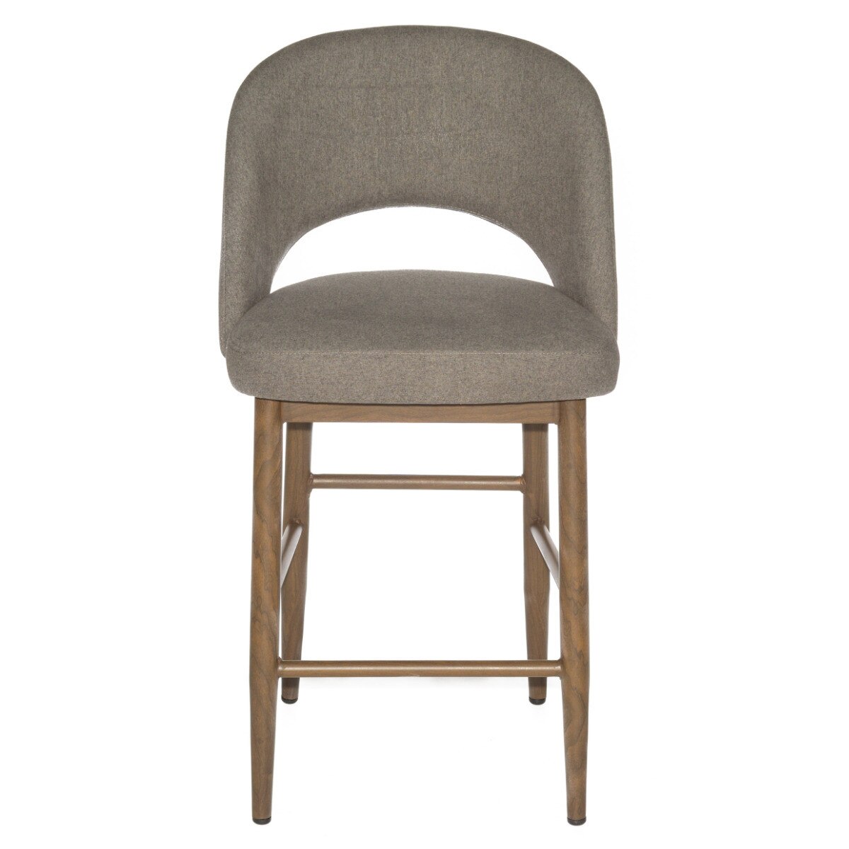 Henricks Stool slate fabric